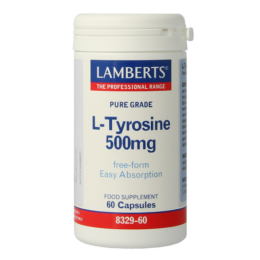 Lamberts L-Tyrosine 500mg 60 Capsules