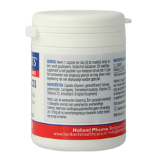 Lamberts Vitamine D3 3000IE/75mcg 120 Capsules