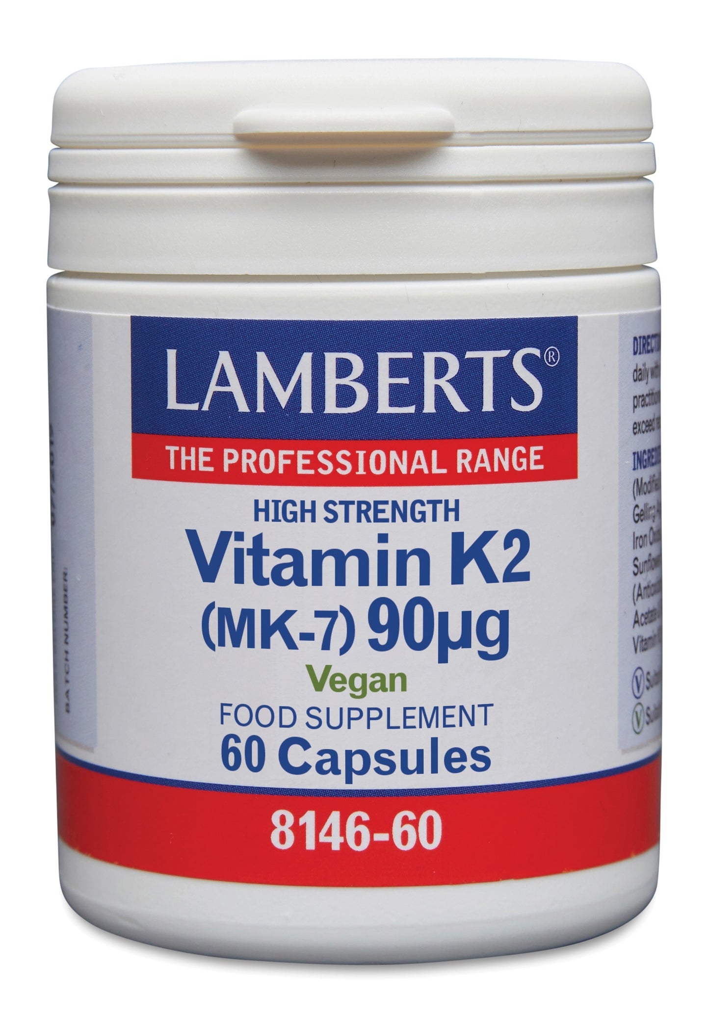 Lamberts Vitamine K2 90mcg 60 Capsules