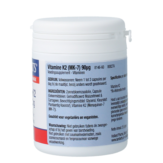 Lamberts Vitamine K2 90mcg 60.00 Capsules