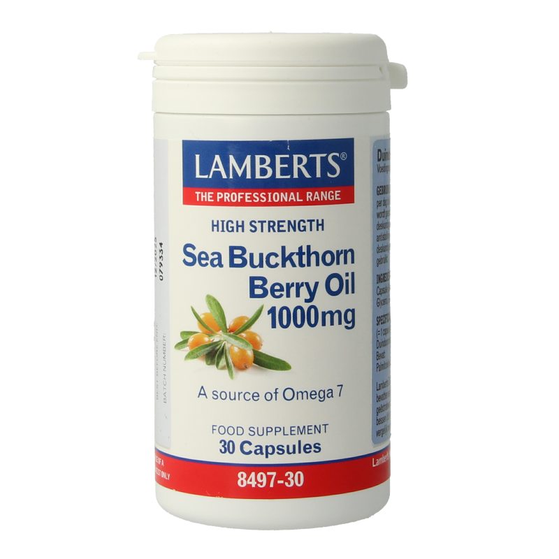 Lamberts Duindoornolie 1000mg 30 Capsules