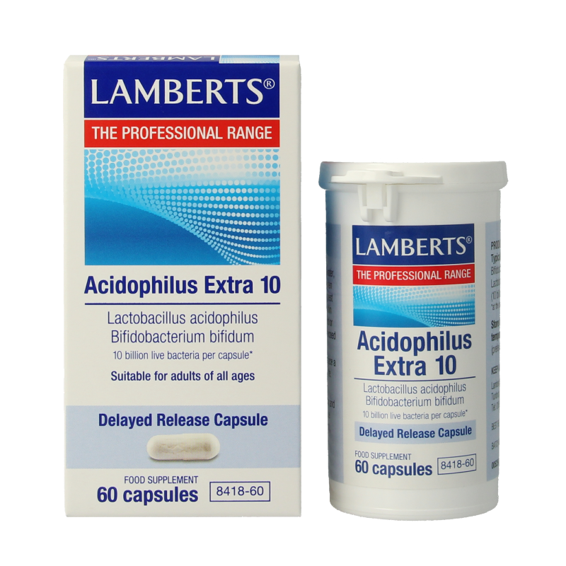 Lamberts Acidophilus Extra 10 60 Vegetarische capsules