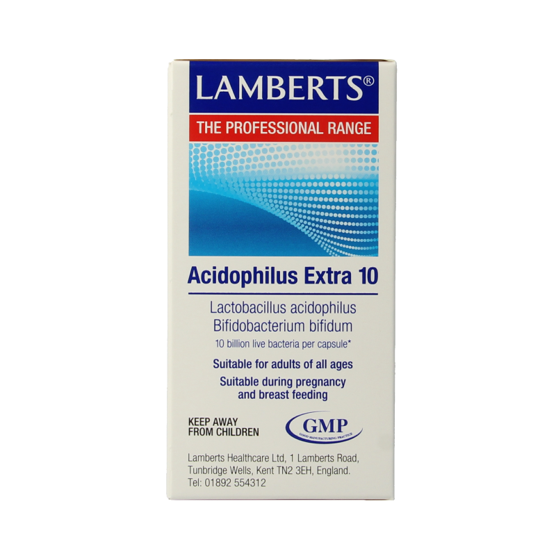 Lamberts Acidophilus Extra 10 60 Vegetarische capsules