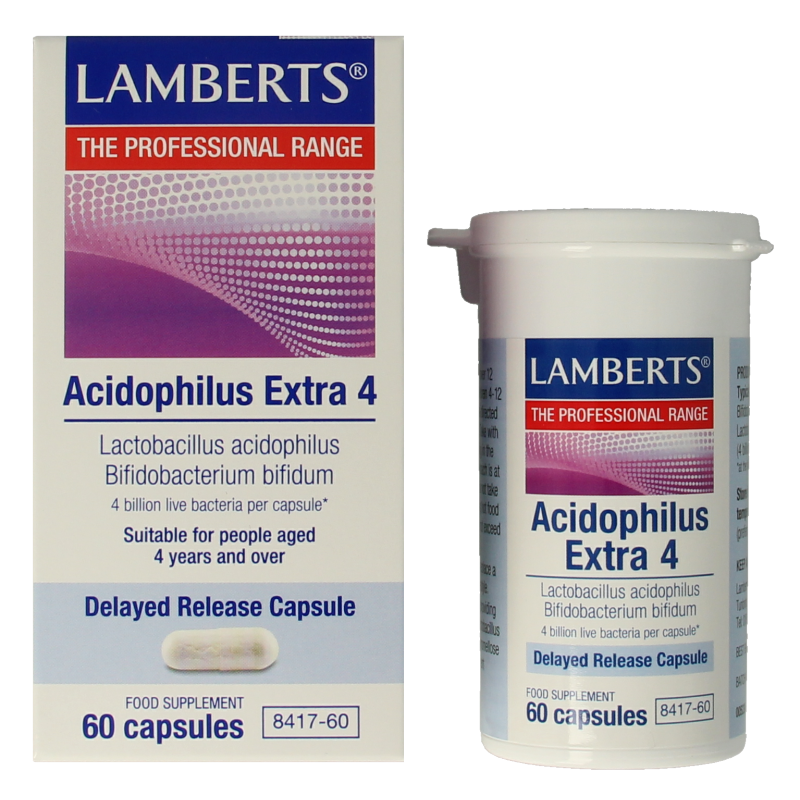 Lamberts Acidophilus Extra 4 60 Capsules