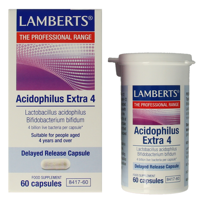 Lamberts Acidophilus Extra 4 60 Capsules
