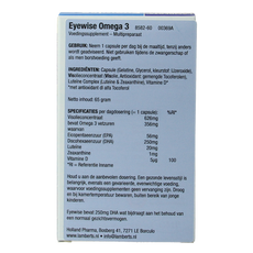 Lamberts Eyewise met omega 3 60.00 Capsules