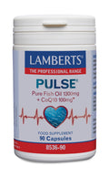 Lamberts Pulse Pure visolie 1300mg + CoQ10 100mg 90.00 Capsules