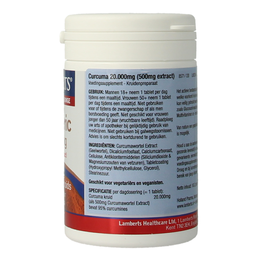 Lamberts Curcuma 20.000mg (turmeric) 120.00 Tabletten