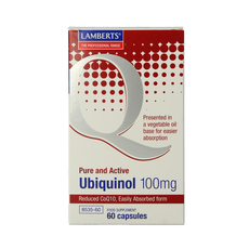 Lamberts Co enzym Q10 100mg (Ubiquinol) 60 Capsules