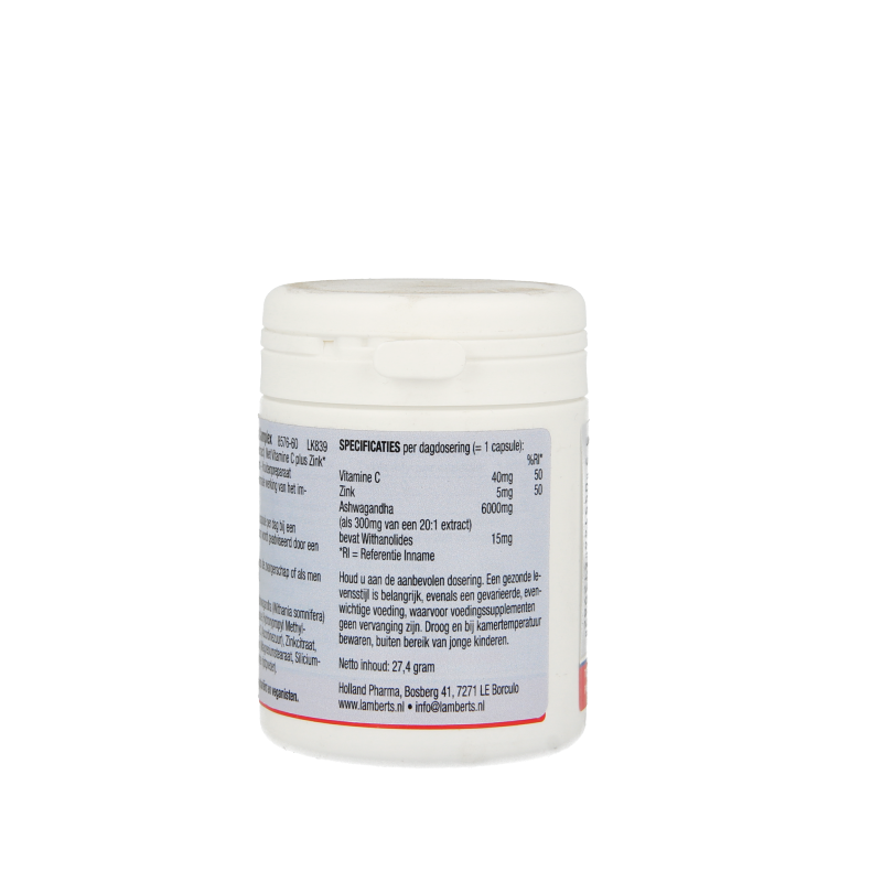 Lamberts Ashwagandha complex 60 Capsules