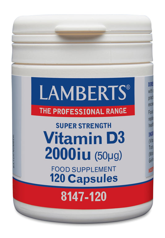 Lamberts Vitamine D3 2000IE 120 Capsules