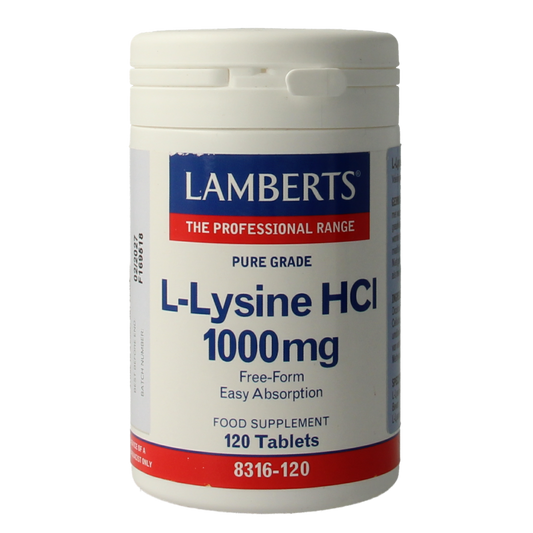 Lamberts L-Lysine 1000mg 120 Tabletten