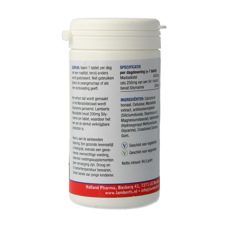 Lamberts Mariadistel 200mg silymarin 90 Tabletten