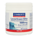 Lamberts Levertraanolie 1000mg 180.00 Capsules