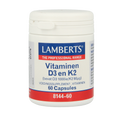 Lamberts Vitamine D3 1000IE en K2 90mcg 60 Capsules