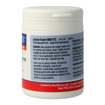 Lamberts Lactase enzym 9000 FCC 60.00 Tabletten