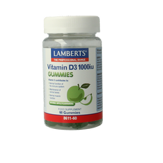 Lamberts Vitamine D3 1000IE gummies 60.00 Gummies