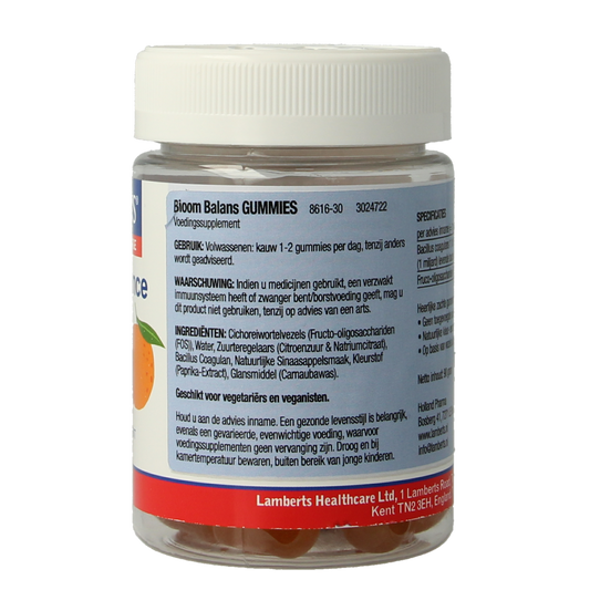 Lamberts Bioom balans gummies 30.00 Gummies