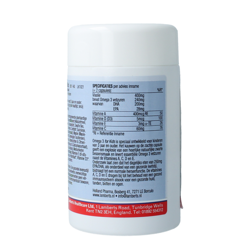 Lamberts Omega 3 for kids 60 Capsules