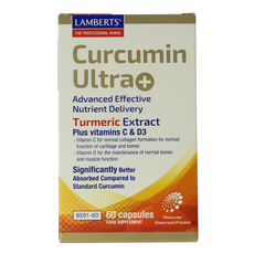 Lamberts Curcumine ultra+ 60.00 Capsules