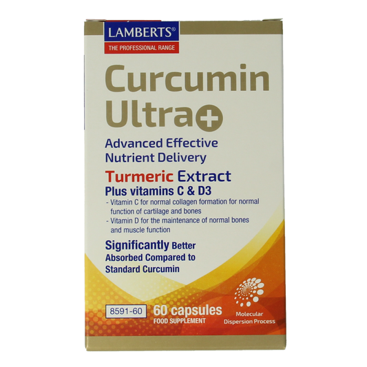 Lamberts Curcumine ultra+ 60 Capsules