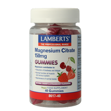 Lamberts Magnesium citraat gummies 40 Gummies