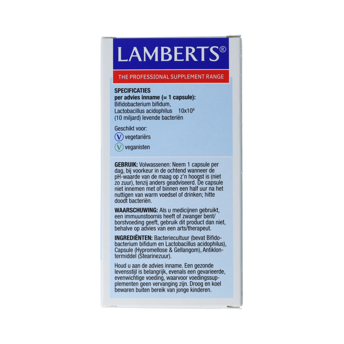 Lamberts Acidophilus Extra 10 60.00 Capsules
