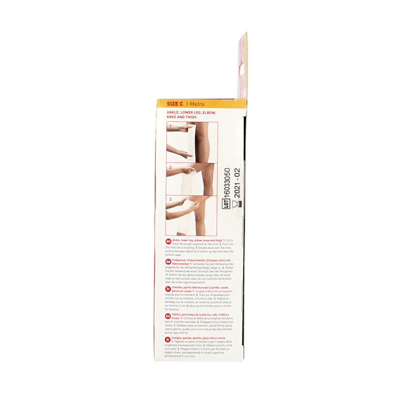 Tubigrip Elastisch buisverband C huid 1545 1 Stuks