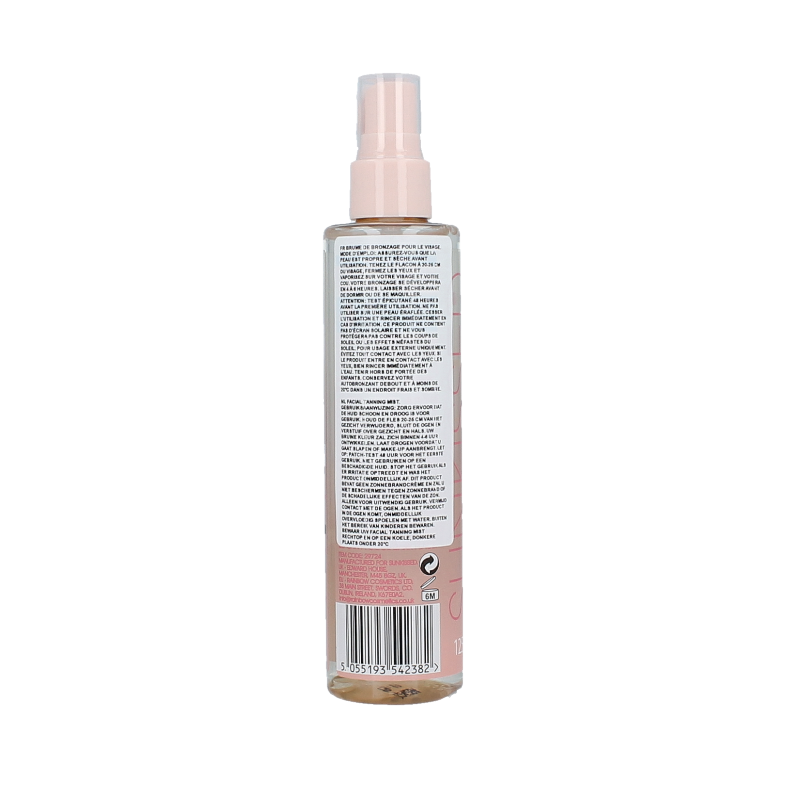 Sunkissed Clear ocean facial tanning mist 125 Milliliter