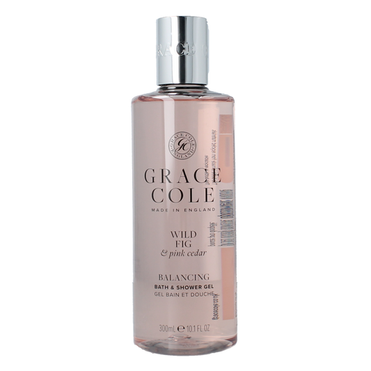 Grace Cole Wild fig & cedar bath & showergel 300 Milliliter