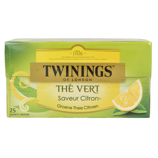 Twinings Groene thee citroen 25 Zakjes