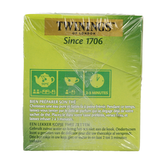 Twinings Groene thee citroen 25 Zakjes