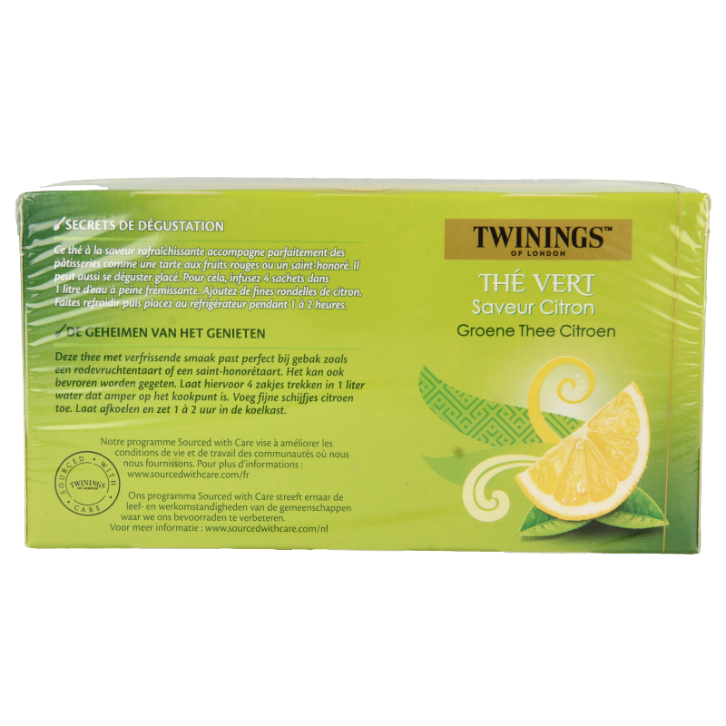 Twinings Groene thee citroen 25 Zakjes