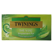Twinings Pure green tea 50 Zakjes
