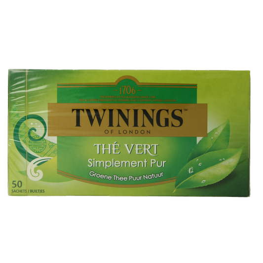 Twinings Pure green tea 50 Zakjes