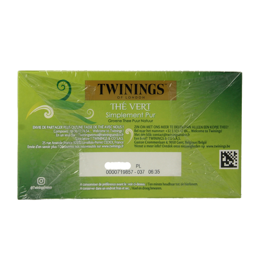 Twinings Pure green tea 50 Zakjes