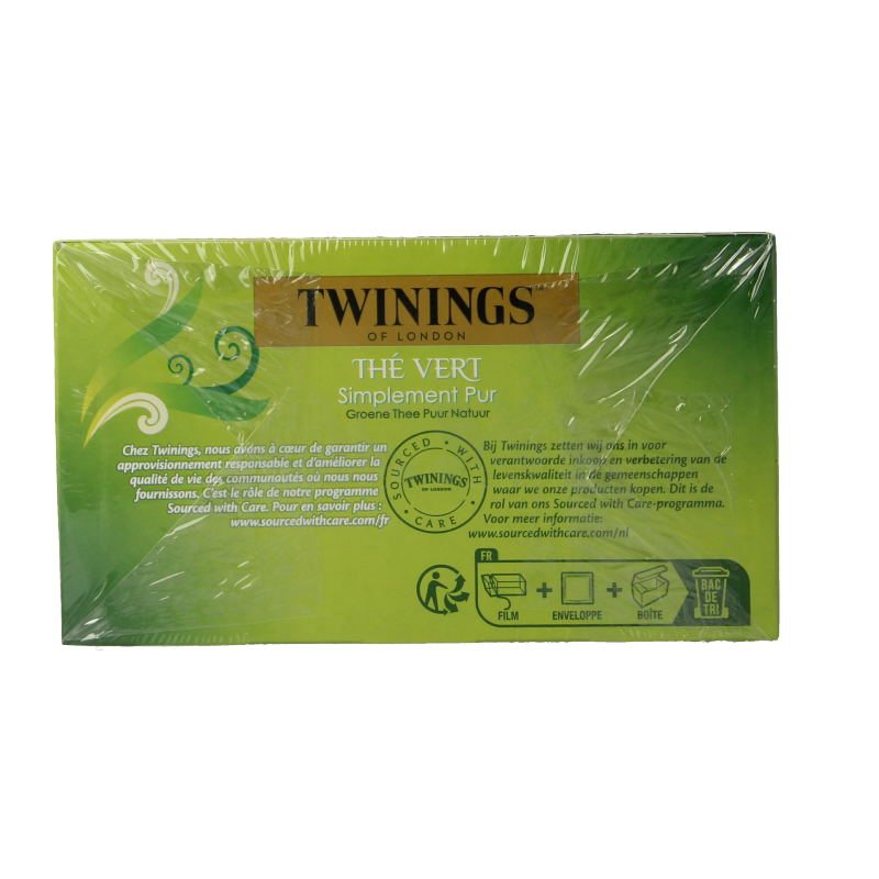 Twinings Pure green tea 50 Zakjes