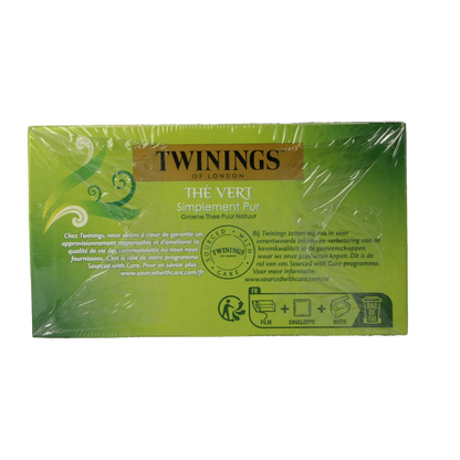 Twinings Pure green tea 50 Zakjes