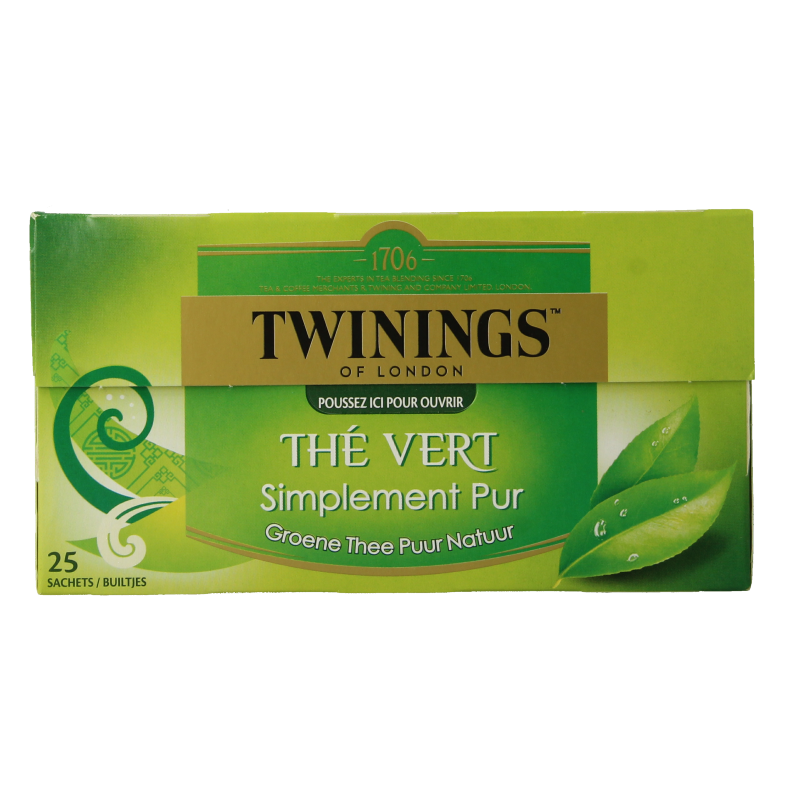 Twinings Pure green tea 25 Zakjes