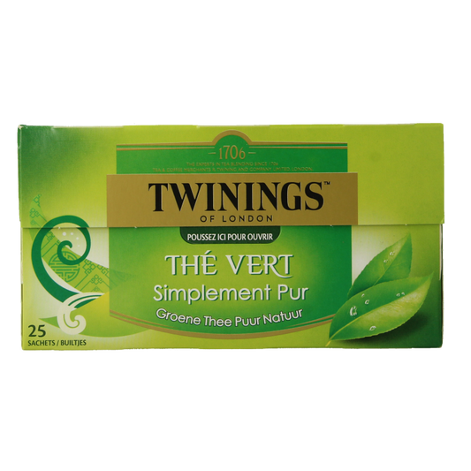 Twinings Pure green tea 25 Zakjes