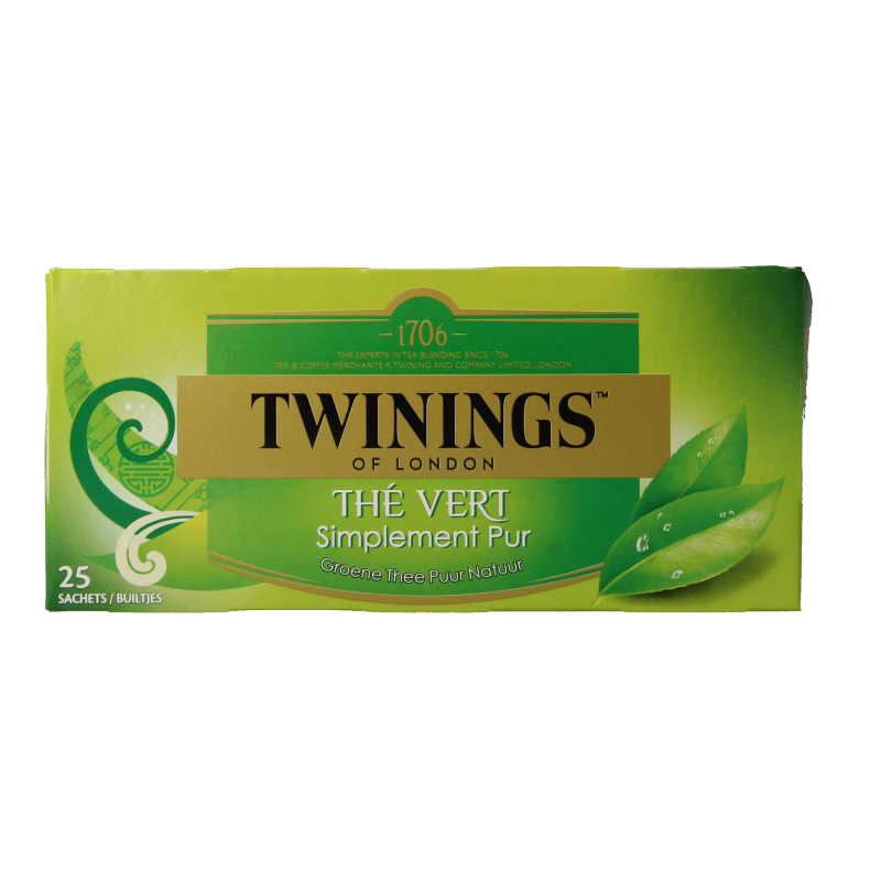Twinings Pure green tea 25 Zakjes