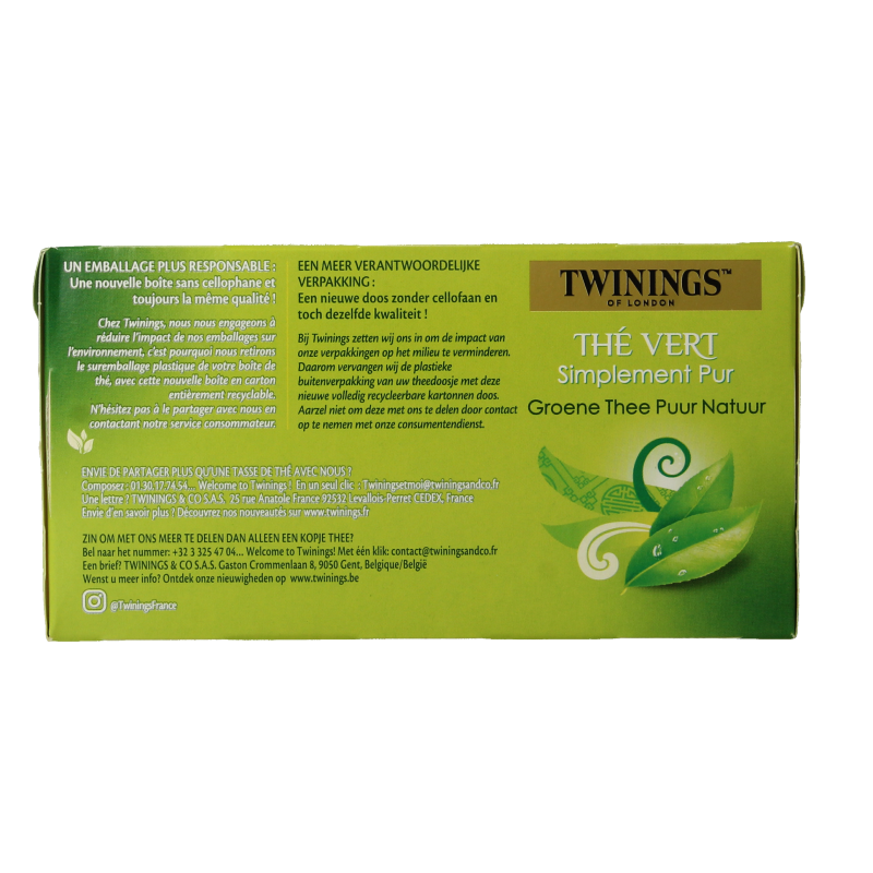 Twinings Pure green tea 25 Zakjes