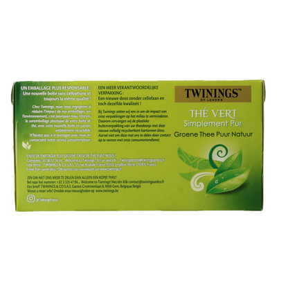 Twinings Pure green tea 25 Zakjes