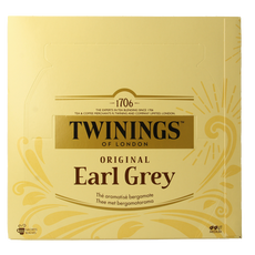 Twinings Earl grey envelop 100 Zakjes