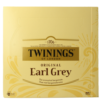 Twinings Earl grey envelop 100 Zakjes
