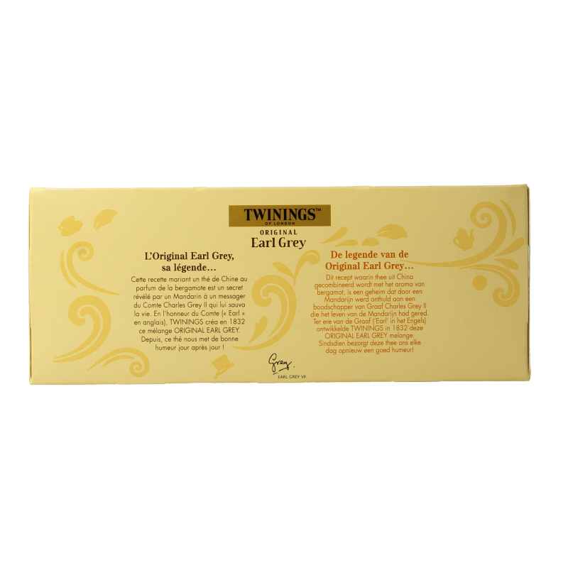 Twinings Earl grey envelop 100 Zakjes