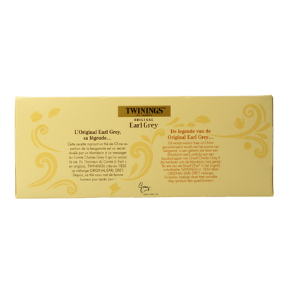 Twinings Earl grey envelop 100 Zakjes
