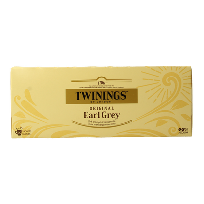 Twinings Earl grey envelop 100 Zakjes