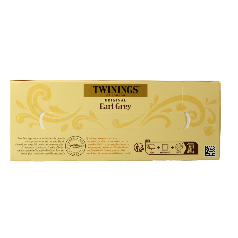 Twinings Earl grey envelop 100 Zakjes
