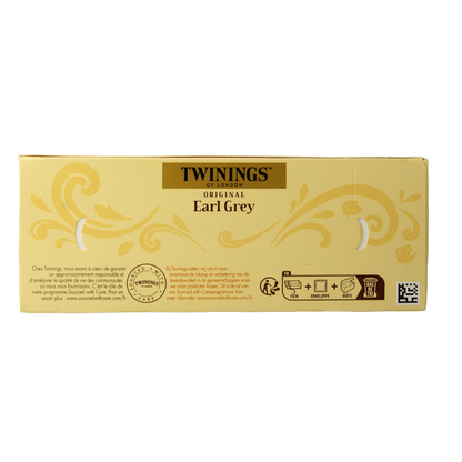 Twinings Earl grey envelop 100 Zakjes